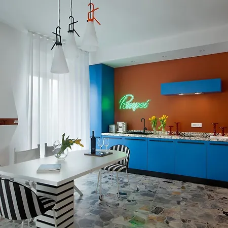 Pensionat Residenza Farella-camera Terra Con Ampio Balcone E Vista Mozzafiato Nel Cuore Di